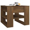 vidaXL Couchtisch Braun Eichen-Optik 55,5x55x45 cm Holzwerkstoff