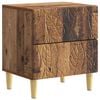 vidaXL Nachttisch Altholz 43 x 34,5 x 48 cm Holzwerkstoff