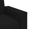 vidaXL Sofa Stuhl Schwarz 60 cm Stoff