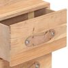 vidaXL Nachttisch 40 x 30 x 50 cm Recyceltes Massivholz