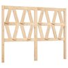 vidaXL Bett-Kopfteil 126x4x100 cm Massivholz Kiefer