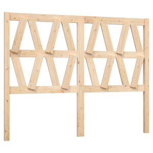 vidaXL Bett-Kopfteil 126x4x100 cm Massivholz Kiefer
