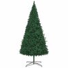 vidaXL Weihnachtsbaum mit dekorativen Lichterketten Gr&uuml;n 400 cm PVC