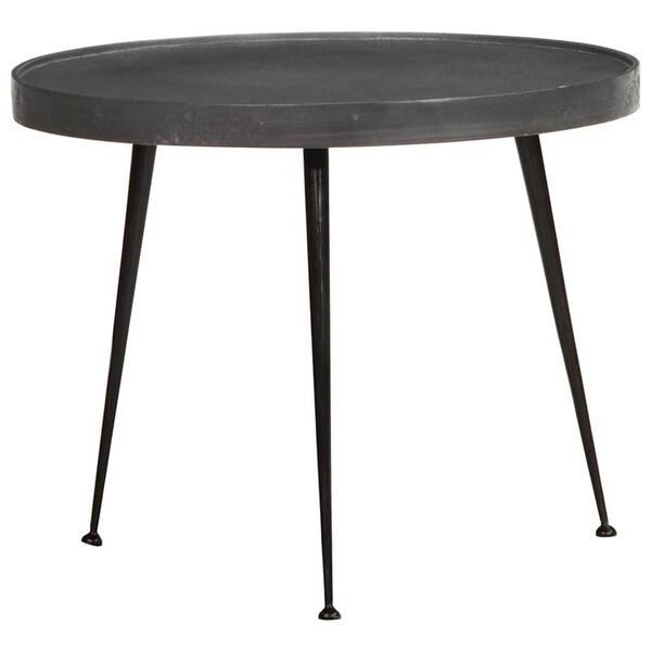 vidaXL Couchtisch 3 Stk. Silbern Holzwerkstoff