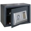 vidaXL Digitaler Safe mit Schloss Dunkelgrau 35 x 25 x 25 cm Stahl