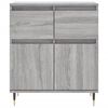 vidaXL Sideboard Grau Sonoma 60x35x70 cm Holzwerkstoff