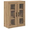 vidaXL Highboard mit Schubladen 2 pcs Artisan-Eiche Holzwerkstoff