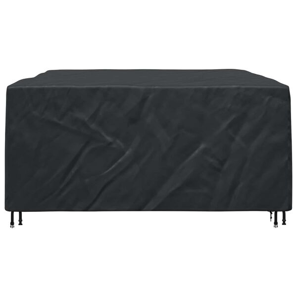 vidaXL M&ouml;belbezug Uni Schwarz 250 x 210 x 90 cm 600D