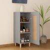vidaXL Sideboard Grau Sonoma 34,5x34x90 cm Holzwerkstoff