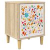 vidaXL Nachttisch MAINZ Sonoma-Eiche 36 x 33 x 50 cm Holzwerkstoff