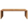vidaXL Garten-Beistelltisch Braun 110 x 55 x 35,5 cm Massivholz Teak
