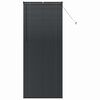 vidaXL Balkenjalousien Schwarz 220 x 90 cm Aluminium