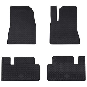 vidaXL Autofu&szlig;matte 4 Stk. Geeignet f&uuml;r Tesla MODEL 3 2017- 4D Aft