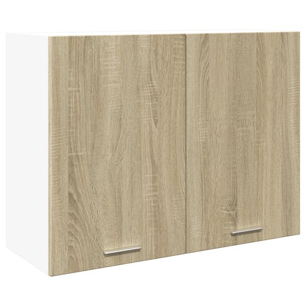 vidaXL H&auml;ngeschrank Lyon Sonoma-Eiche 80x31x60 cm Holzwerkstoff