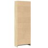 vidaXL B&uuml;cherregal Sonoma-Eiche 60x24x176 cm Holzwerkstoff