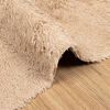 vidaXL Teppich Shaggy Hochflor NAVARRA Beige 200x290 cm Polyester