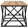 vidaXL Couchtisch Artisan-Eiche 100 x 49 x 40 cm Holzwerkstoff