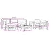 vidaXL 7-tlg. Garten-Lounge-Set mit Kissen Massivholz Douglasie