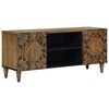 vidaXL TV-Schr&auml;nk Braun 105 x 33,5 x 46 cm Massivholz Mango