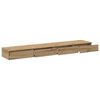 vidaXL Bettschubladen Artisan-Eiche 200 x 36,5 x 16,5 cm Holzwerkstoff