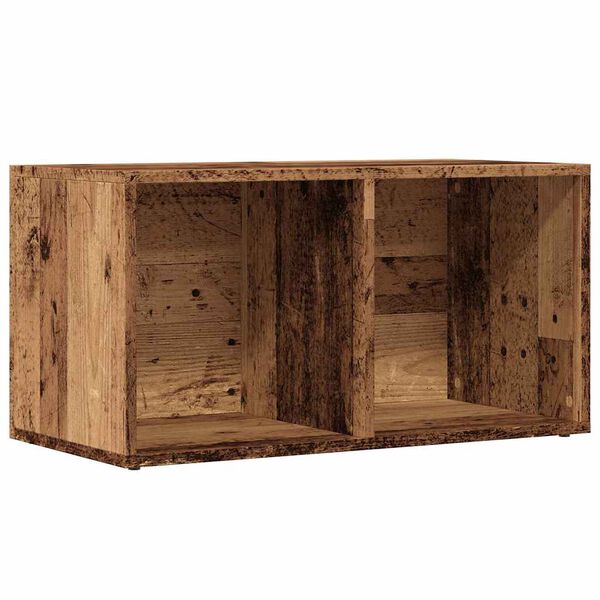 vidaXL Aufbewahrungstruhe Altholz-Optik 69,5x34x36 cm Holzwerkstoff