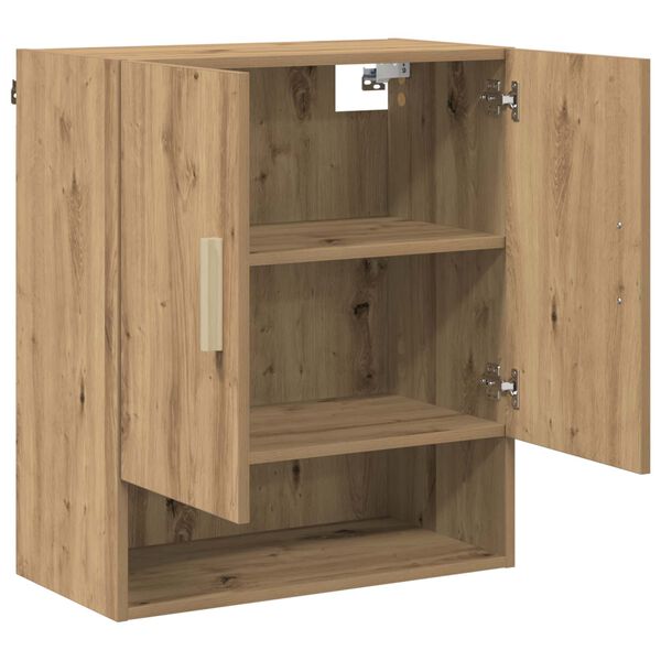 vidaXL Wandschrank Kunsthandwerk Eiche 60 x 31 x 70 cm Holzwerkstoff