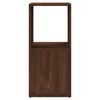 vidaXL Drehregal Braun Eiche-Optik 34,5x34,5x75,5 cm Holzwerkstoff