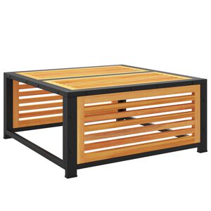vidaXL Gartentisch 68x68x30 cm Massivholz Akazie