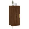 vidaXL Sideboard Braun Eichen-Optik 34,5x34x90 cm Holzwerkstoff