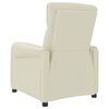 vidaXL Massagesessel Creme Kunstleder