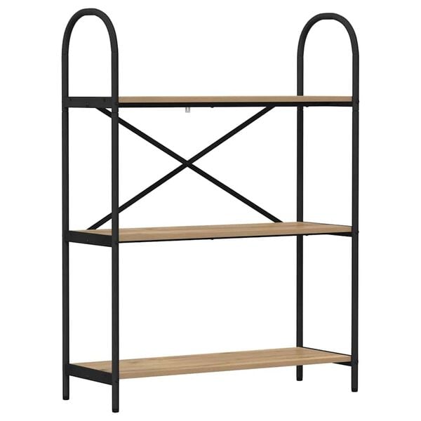 vidaXL B&uuml;cherregal Artisan-Eiche 80 x 30 x 109 cm Holzwerkstoff