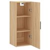 vidaXL Wandschrank Sonoma-Eiche 34,5x34x90 cm