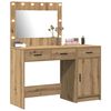 vidaXL Schminktisch mit T&uuml;r 2 pcs Braun 40 x 41 x 75 cm Holzwerkstoff