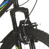 vidaXL Mountainbike 21 Gang 26 Zoll Rad 49 cm Schwarz