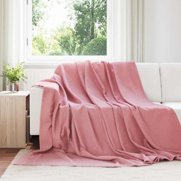 vidaXL Wohndecken 24 pcs Rosa 240 x 220 cm Fleece