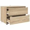 vidaXL Aufbewahrungsschrank Sonoma-Eiche 80 x 48 x 57 cm Holzwerkstoff