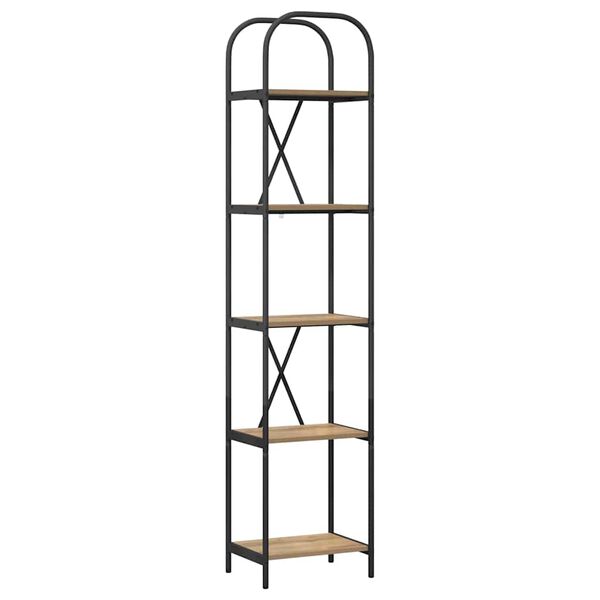 vidaXL B&uuml;cherregal Artisan-Eiche 40 x 30 x 183 cm Holzwerkstoff