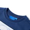 Kinder-Langarmshirt Jeansblau 116