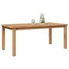 vidaXL Couchtisch Braun 110 x 55 x 45 cm Teak-Massivholz