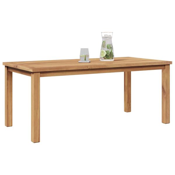 vidaXL Couchtisch Braun 110 x 55 x 45 cm Teak-Massivholz