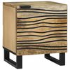 vidaXL Nachttisch Braun 40 x 33 x 46 cm Massivholz Akazie