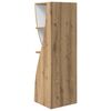 vidaXL Eckschrank Artisan-Eiche 32x32x102cm Holzwerkstoff