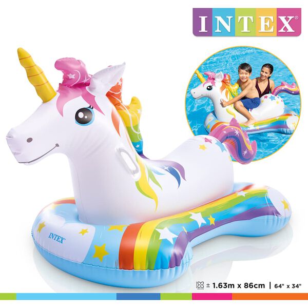 Intex Einhorn Schwimmtier 163x86 cm