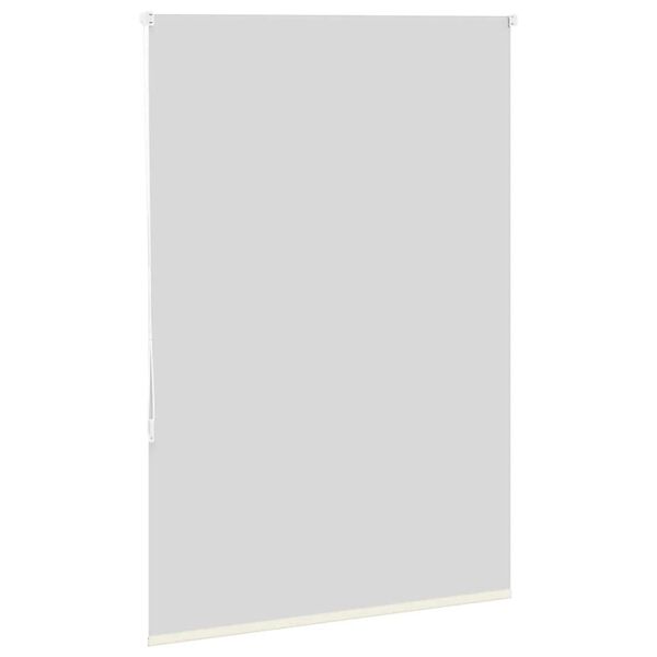 vidaXL Verdunkelungsrollo Cremewei&szlig; 110x150cm Stoffbreite 105,7cm