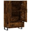 vidaXL Highboard Räuchereiche 69,5x31x115 cm Holzwerkstoff