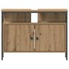 vidaXL Waschbeckenschrank Artisan-Eiche 80 x 30 x 60 cm Holzwerkstoff