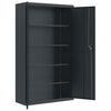vidaXL Aktenschrank Anthrazit 105x40x180 cm Stahl