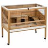 Kerbl Kleintierk&auml;fig Indoor Deluxe 115&times;60&times;92,5 cm Holz 82725