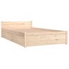vidaXL Bett mit Schubladen 90x190 cm