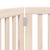 vidaXL Hundegitter Faltbar 3 Paneele 150 cm Pappelholz